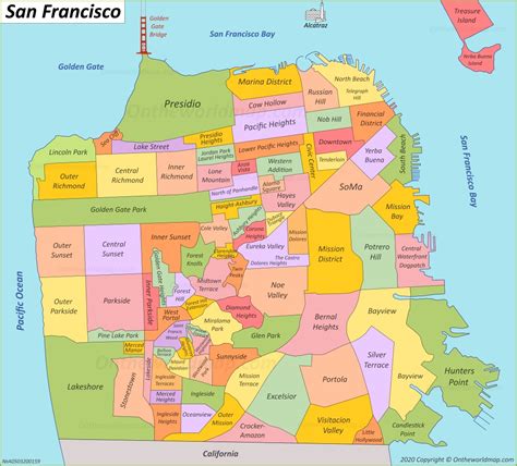 san francisco towns|where is san francisco located.